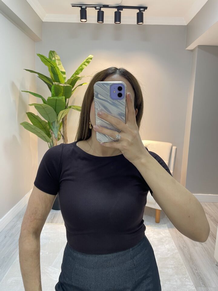 Oysho Kayık Yaka Basic Fit Body